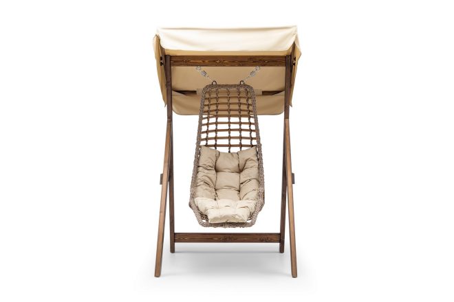 Hängstol utomhus goreme 160x120 cm - cream