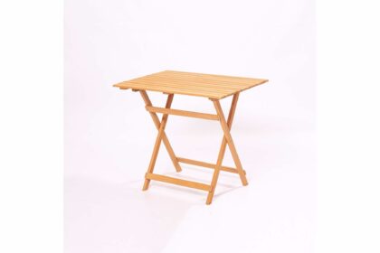 Cafébord emirhan 80 cm - brun