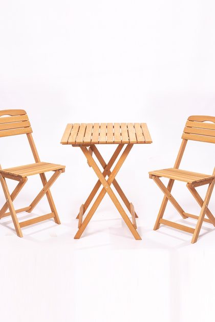 Balkonggrupp ramdevi 2-sits - brun