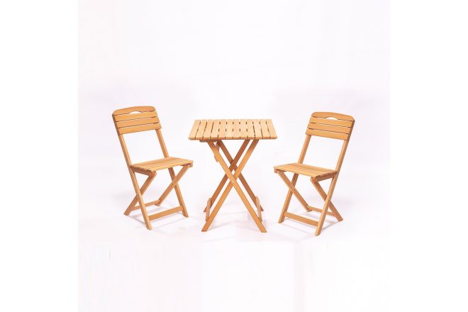 Balkonggrupp ramdevi 2-sits - brun