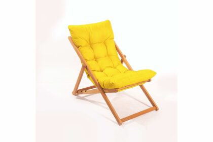 Solstol jeremiah gul/natur 26x70 cm