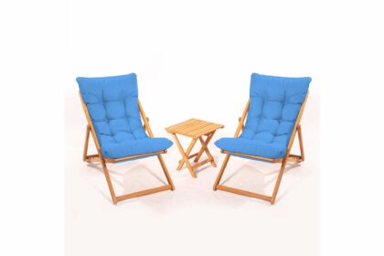 Balkonggrupp nanni 2-sits - blå