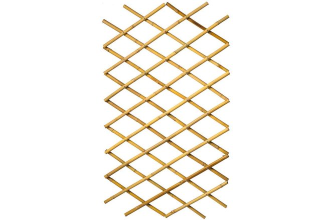 Nature spaljé trädgård 45x180 cm bambu 6040720 - brun