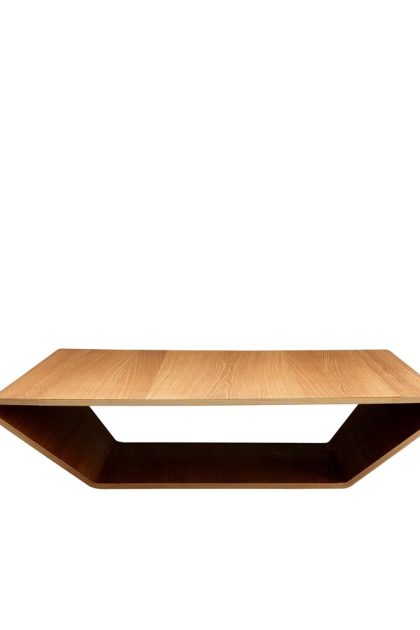 Swedese brasilia soffbord ek naturlack, 100x100 cm
