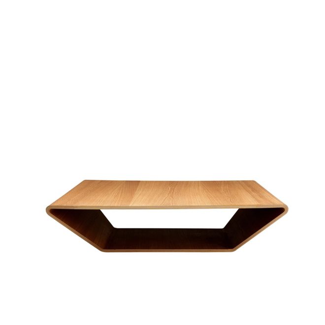 Swedese brasilia soffbord ek naturlack, 100x100 cm