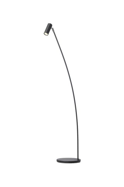 Örsjö belysning puck golvlampa svart struktur