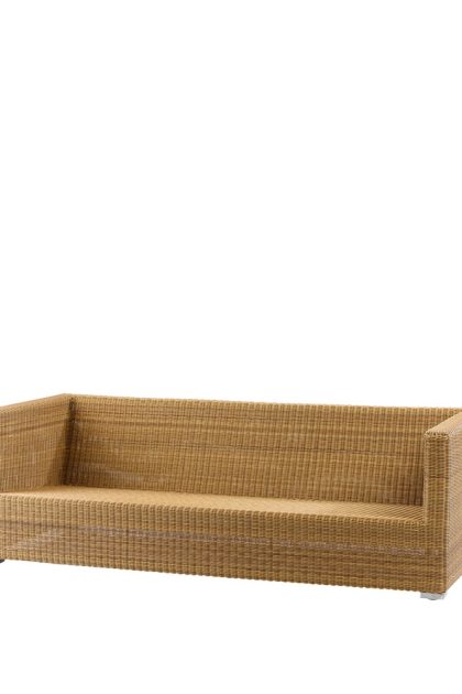Cane-line chester soffa 3-sits natural