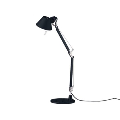 Artemide tolomeo micro bordslampa black