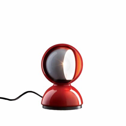 Artemide eclisse bordslampa red