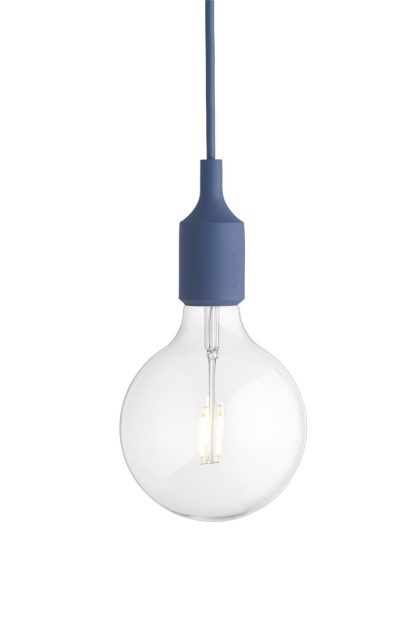 Muuto e27 lampa pale blue