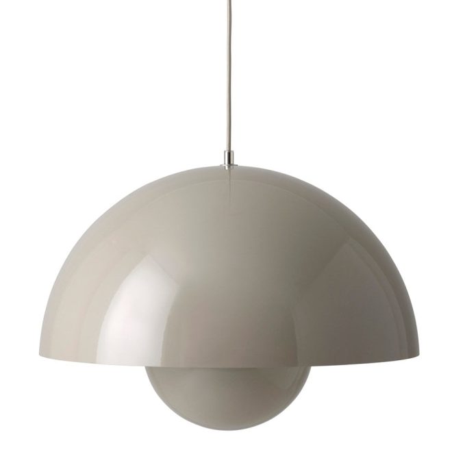 &tradition flowerpot vp2 pendel stor grå-beige