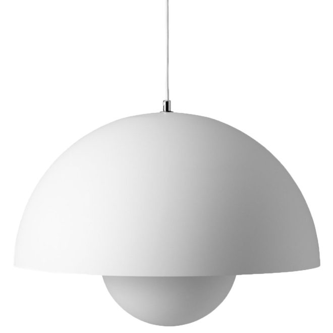 &tradition flowerpot vp2 pendel stor matt vit