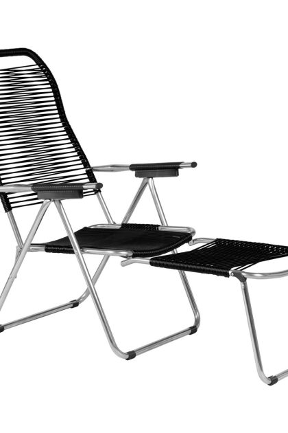 Fiam spaghetti solstol black