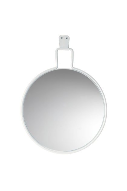 Smd design flora spegel vit, Ø40 cm