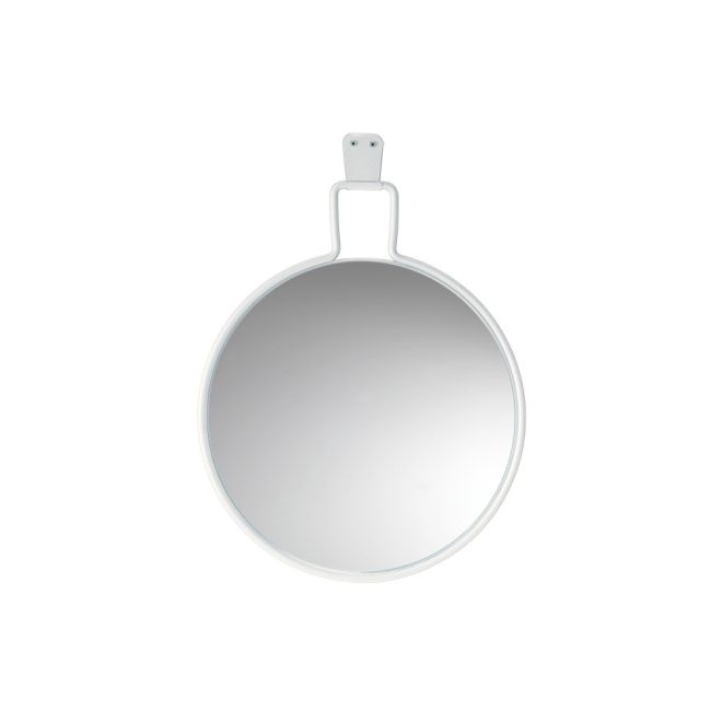 Smd design flora spegel vit, Ø40 cm