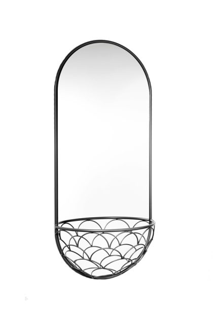Smd design haga spegel grå, 40x90 cm