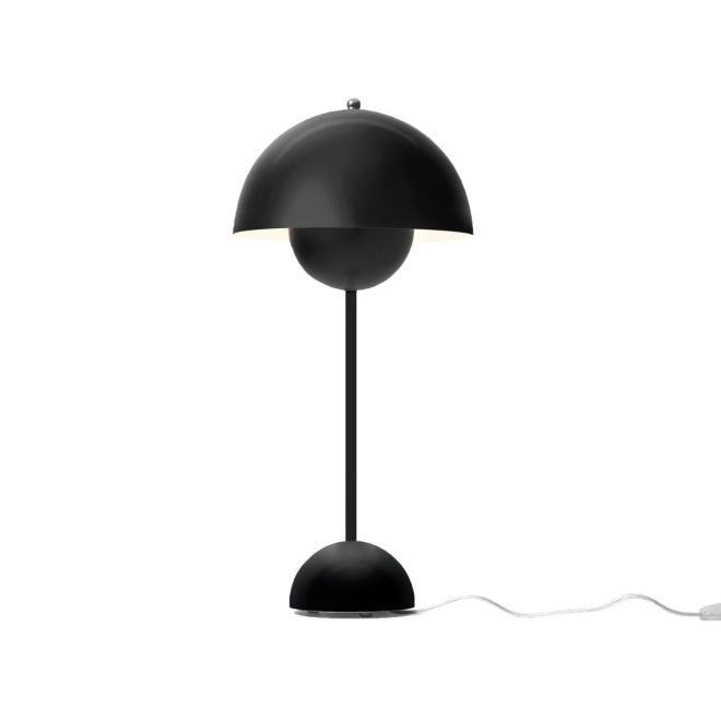 &tradition flowerpot vp3 bordslampa matt svart