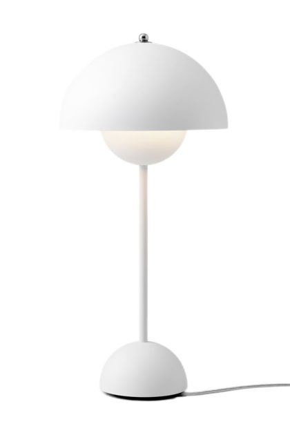 &tradition flowerpot vp3 bordslampa matt vit