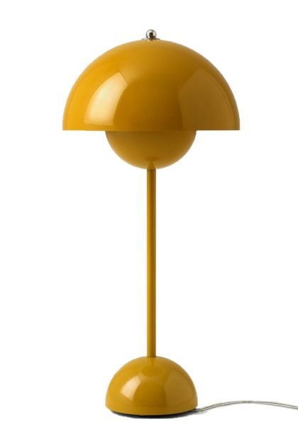 &tradition flowerpot vp3 bordslampa mustard