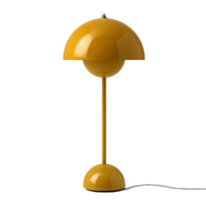 &tradition flowerpot vp3 bordslampa mustard