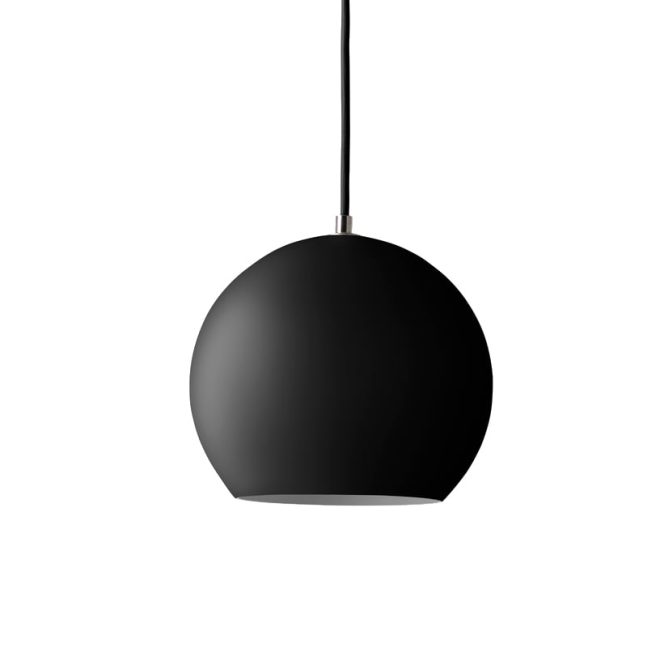 &tradition topan vp6 lampa matt svart
