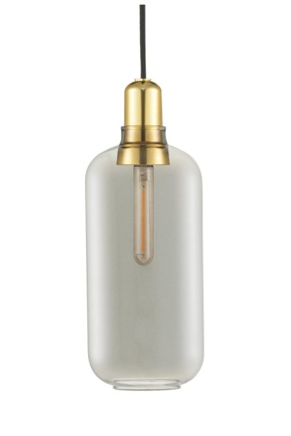 Normann copenhagen amp lampa stor smoke-mässing
