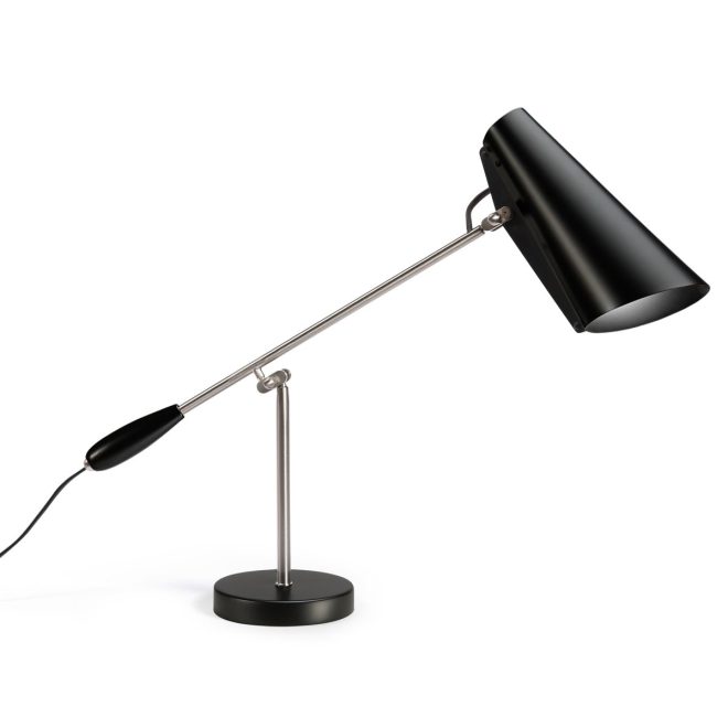 Northern birdy bordslampa black-steel
