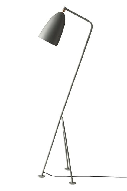 Gubi gräshoppa golvlampa blå-grå