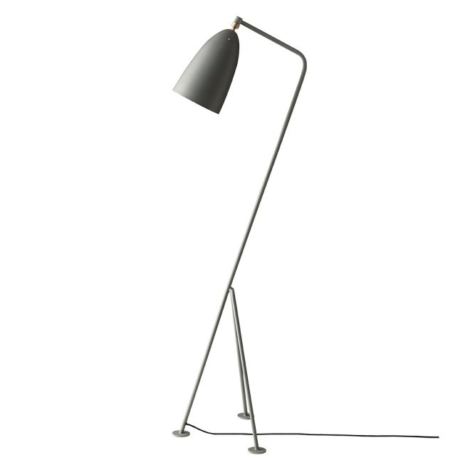 Gubi gräshoppa golvlampa blå-grå