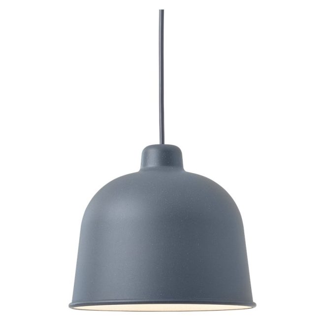 Muuto grain taklampa blue grey