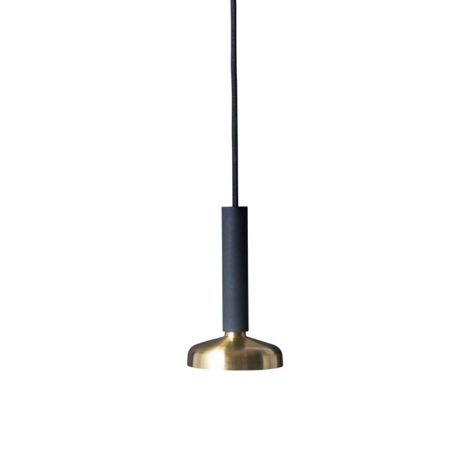 Pholc blend 9 taklampa svart-mässing