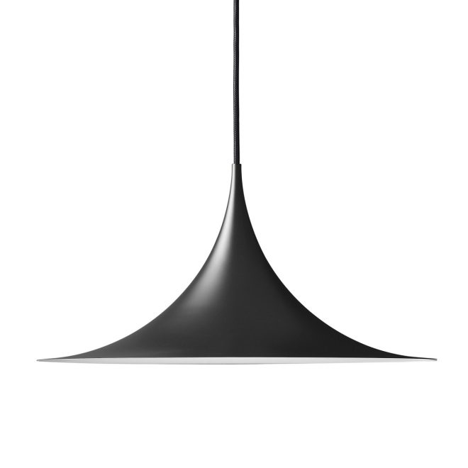 Gubi semi pendel Ø60 cm black semi matt