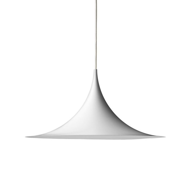 Gubi semi pendel Ø60 cm white semi matt