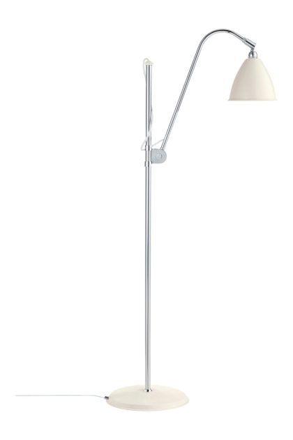 Gubi bestlite bl3s golvlampa soft white semi matt-chrome