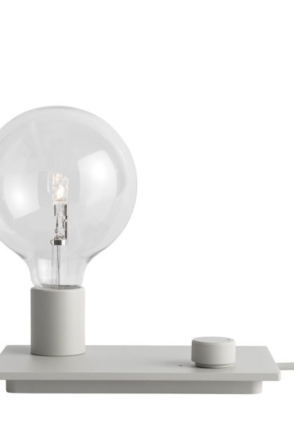 Muuto control bordslampa grå