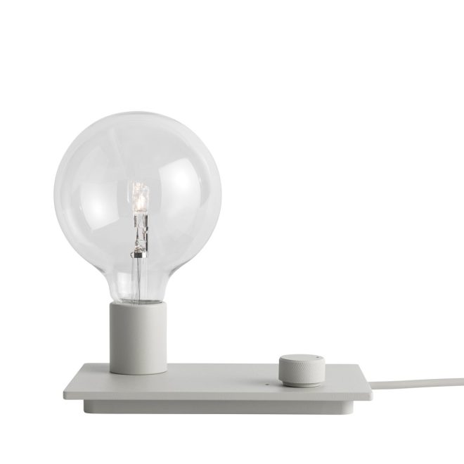 Muuto control bordslampa grå