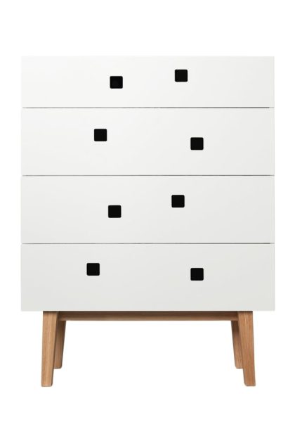 Zweed peep b3 byrå vit, retro, ekstativ