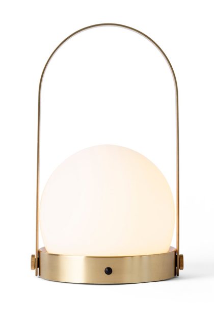 Audo copenhagen carrie portable bordslampa borstad mässing