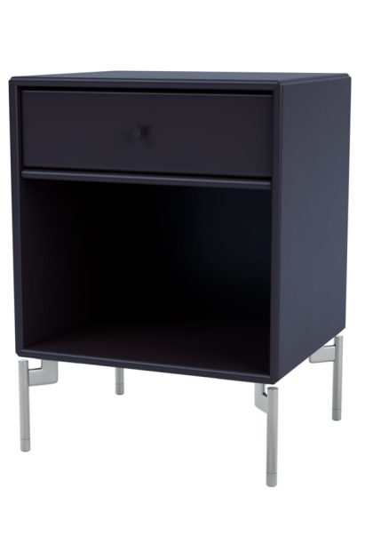 Montana dream sängbord shadow 147, kromben