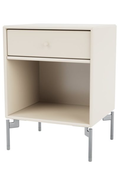 Montana dream sängbord oat 158, kromben