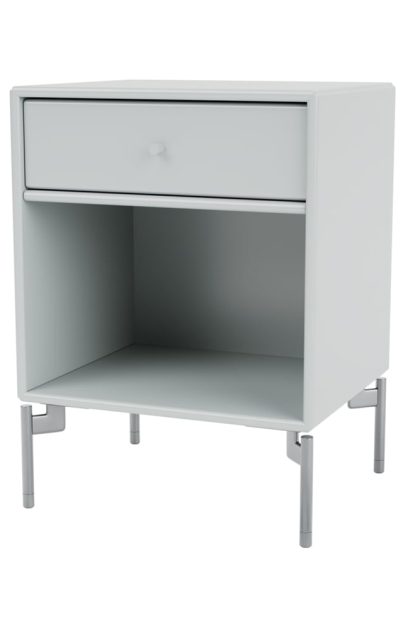 Montana dream sängbord oyster 156, kromben