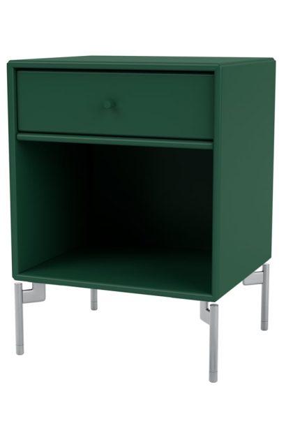 Montana dream sängbord pine 136, kromben