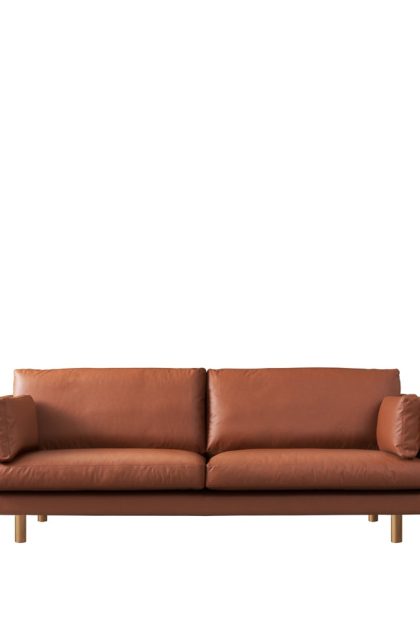 1898 haga 3 sits soffa sevilla cognac 4003-ljus ek