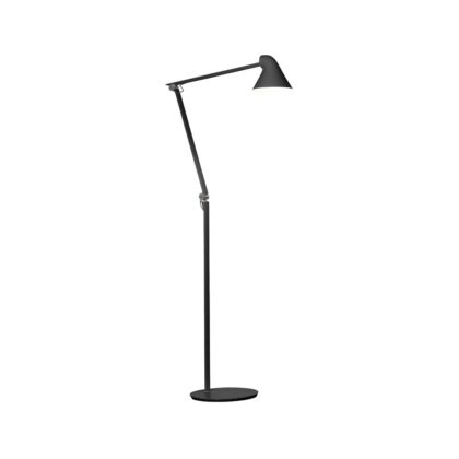 Louis poulsen njp golvlampa svart, led, 3000k
