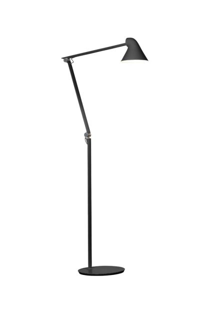 Louis poulsen njp golvlampa svart, led, 3000k