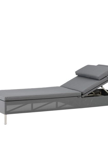 Cane-line rest solsäng cane-line natté grey, enkel