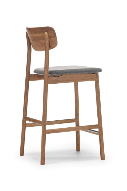 Stolab prima vista barstol brun/beige-oljad ek