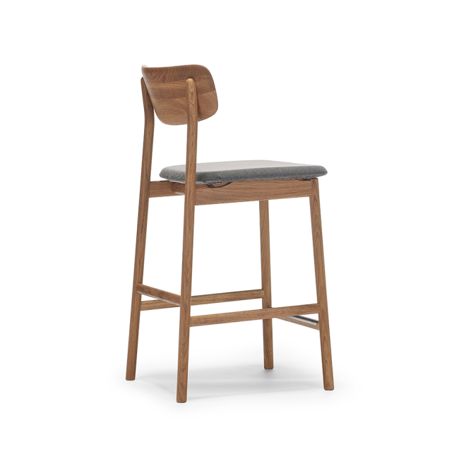 Stolab prima vista barstol brun/beige-oljad ek
