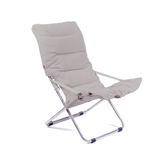 Fiam fiesta soft solstol beige-aluminium