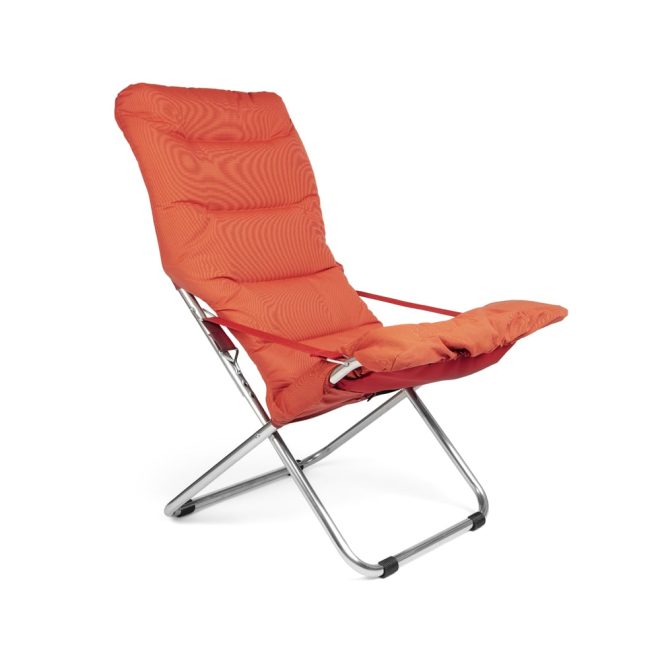 Fiam fiesta soft solstol orange-aluminium
